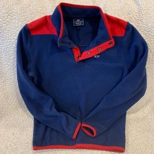 Vineyard Vines Boys fleece Shep Shirt